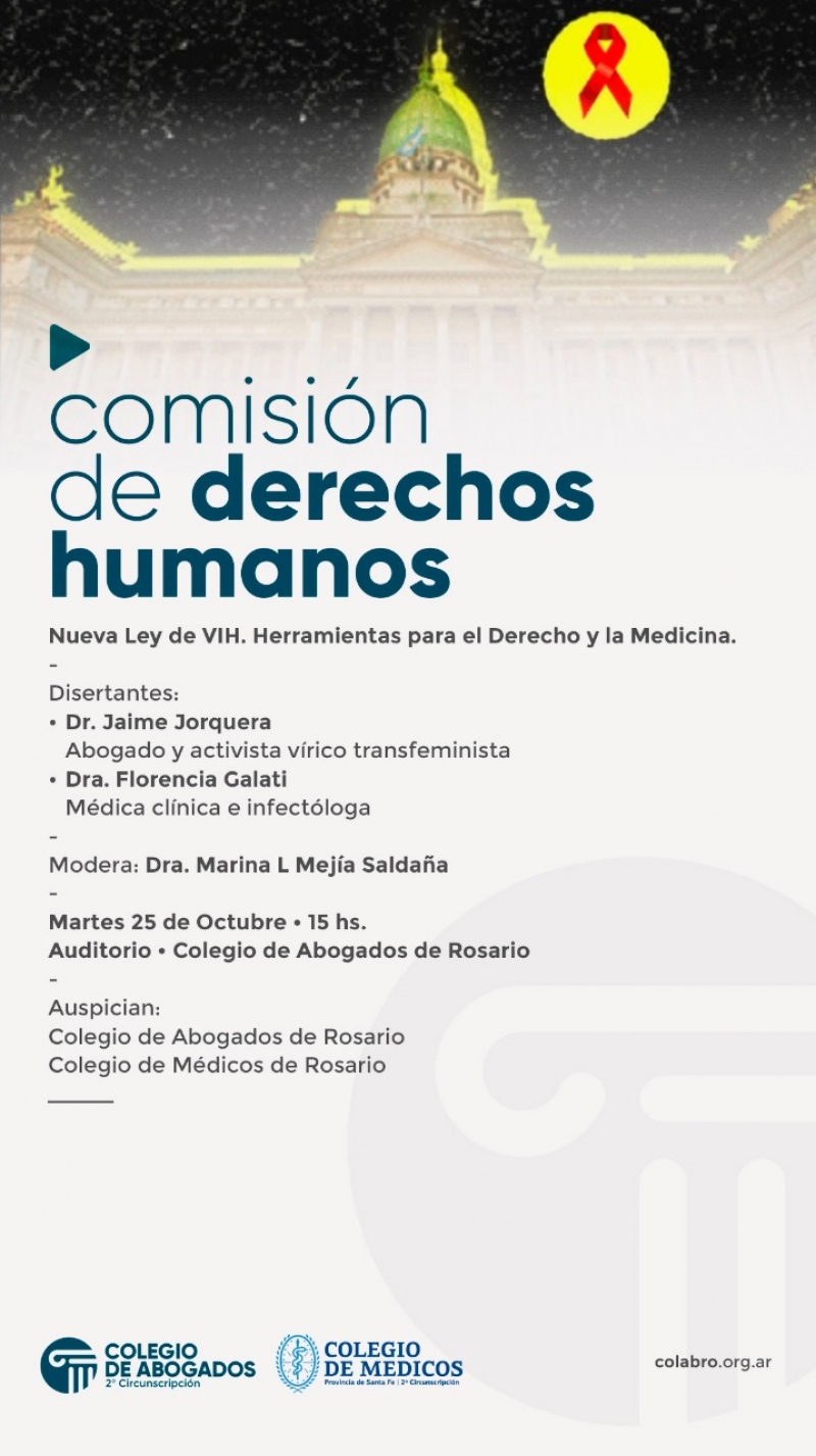 Nueva Ley de VIH. Herramientas para el Derecho y la Medicina - 25/10/2022